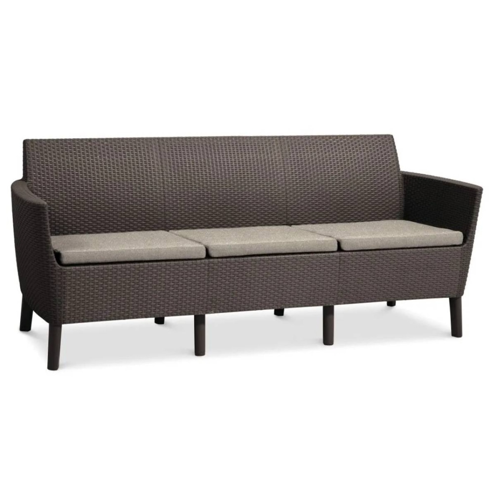 Диван садовый SALEMO 3 SEATER SOFA Графит