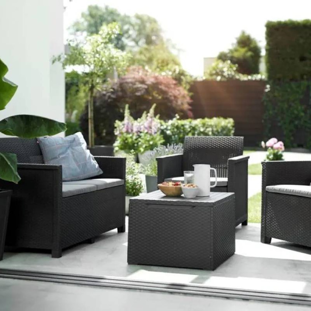 Комплект садовой мебели Emma SEATER SOFA SET Капучино