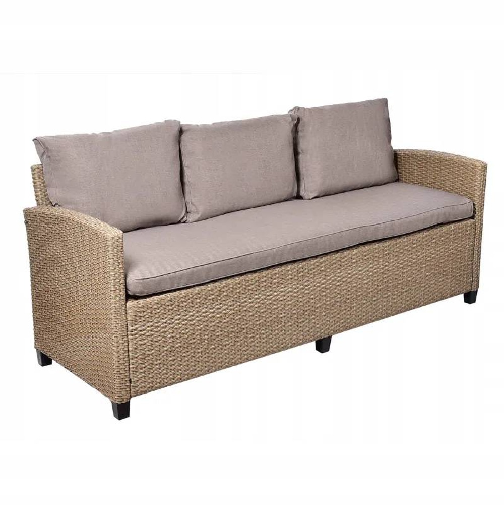 Комплект садовой мебели из ротанга JUMI MILANO Бежевый