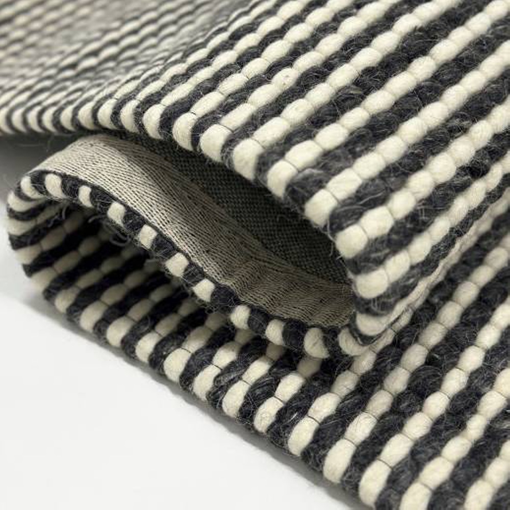 Ковер Stripe wool Grey/White 160х230