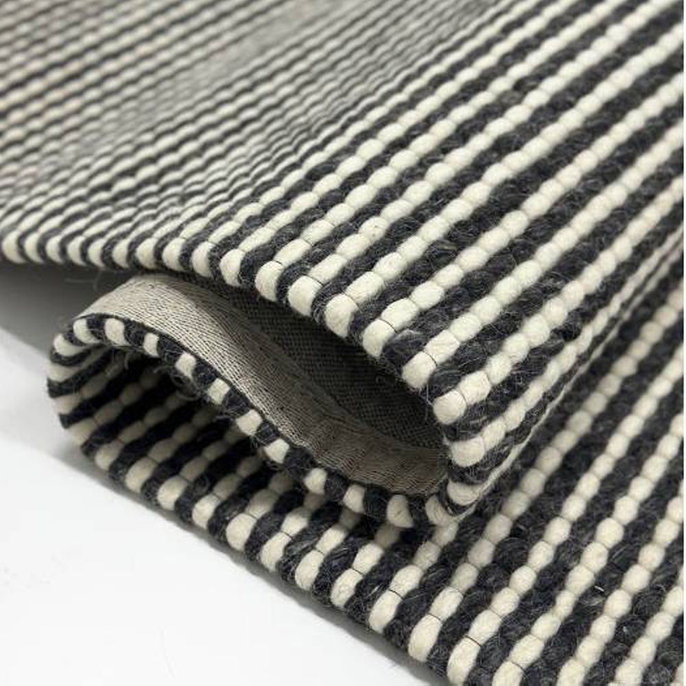 Ковер Stripe wool Grey/White 160х230