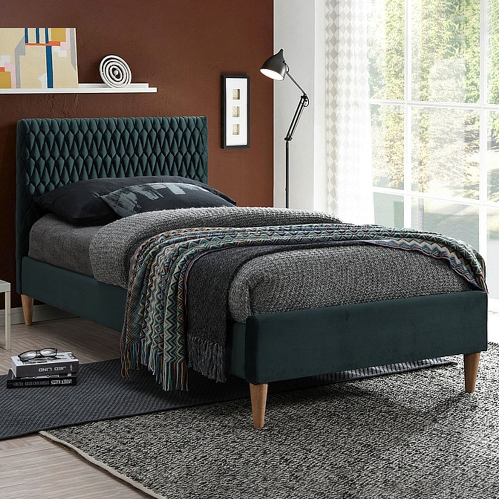 КРОВАТЬ ДВУСПАЛЬНАЯ AZURRO VELVET