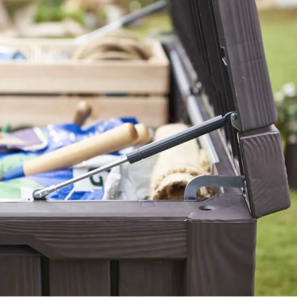 Садовий ящик KETER ROCKWOOD STORAGE BOX 570л Графіт