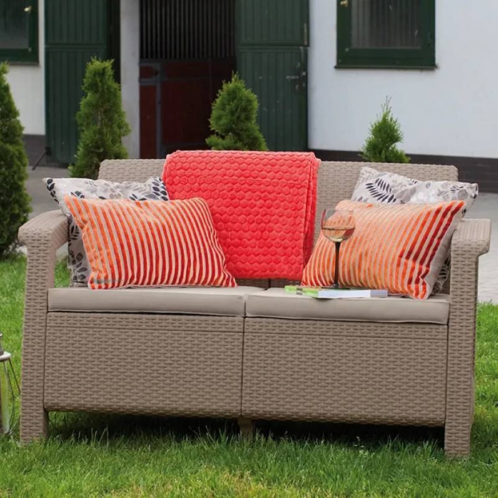 Софа Keter Corfu love seat Графит