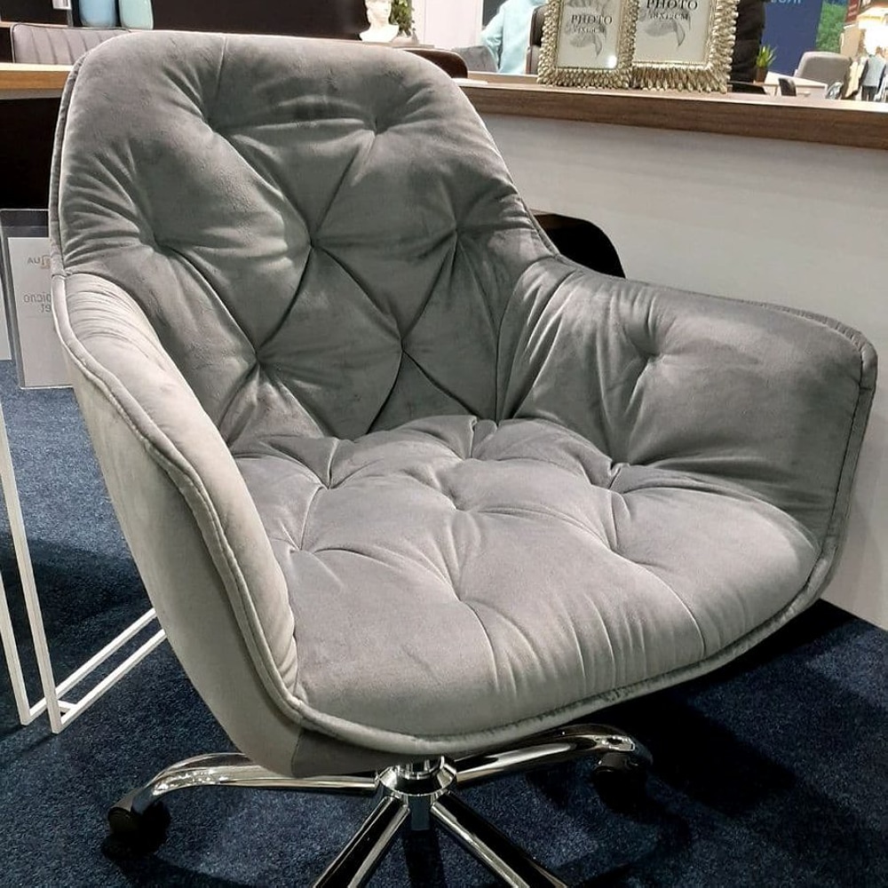 СТУЛ КРЕСЛО ПОВОРОТНОЕ Q-190 VELVET