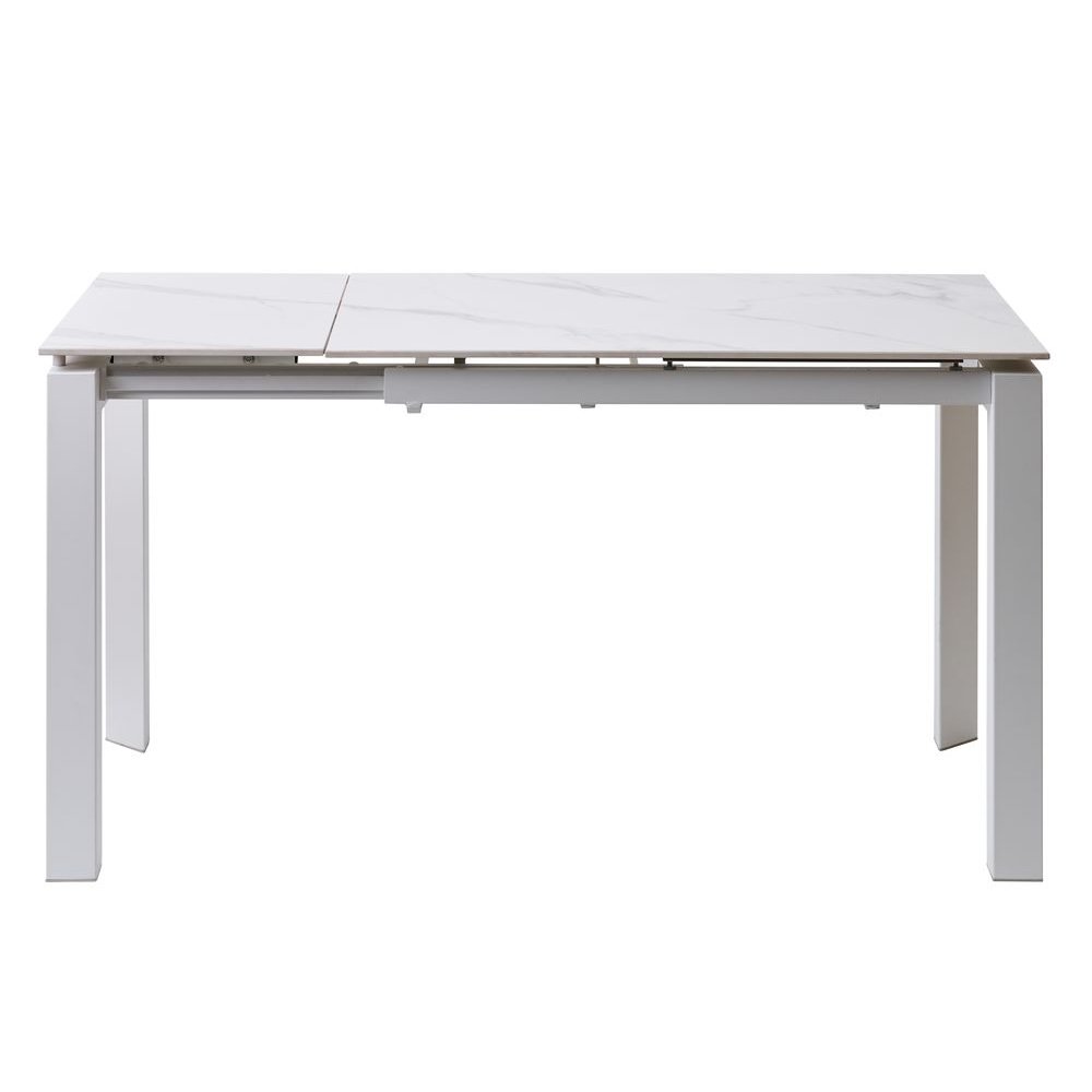 Стол обеденный КЕРАМИЧЕСКИЙ  BRIGHT WHITE MARBLE