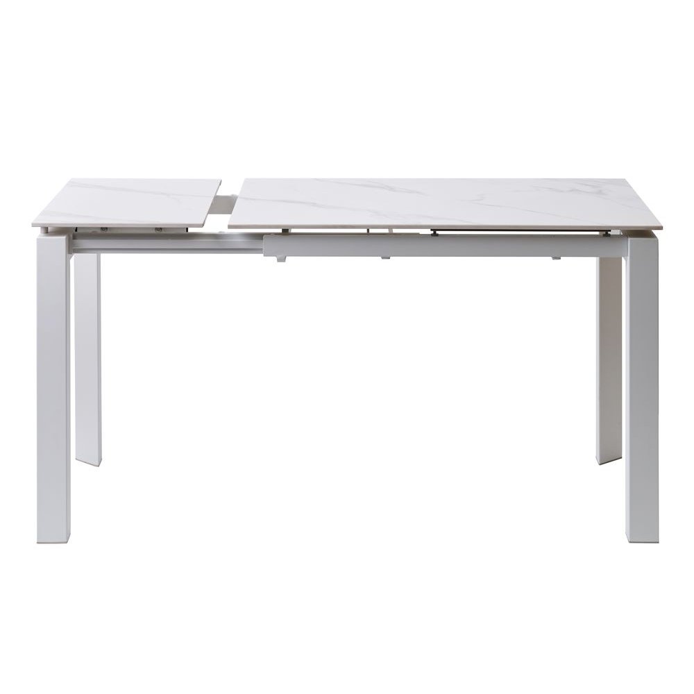 Стол обеденный КЕРАМИЧЕСКИЙ  BRIGHT WHITE MARBLE