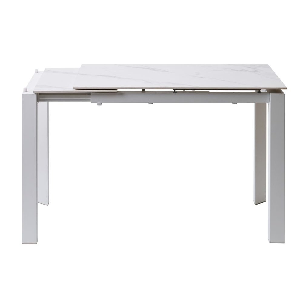 Стол обеденный КЕРАМИЧЕСКИЙ  BRIGHT WHITE MARBLE