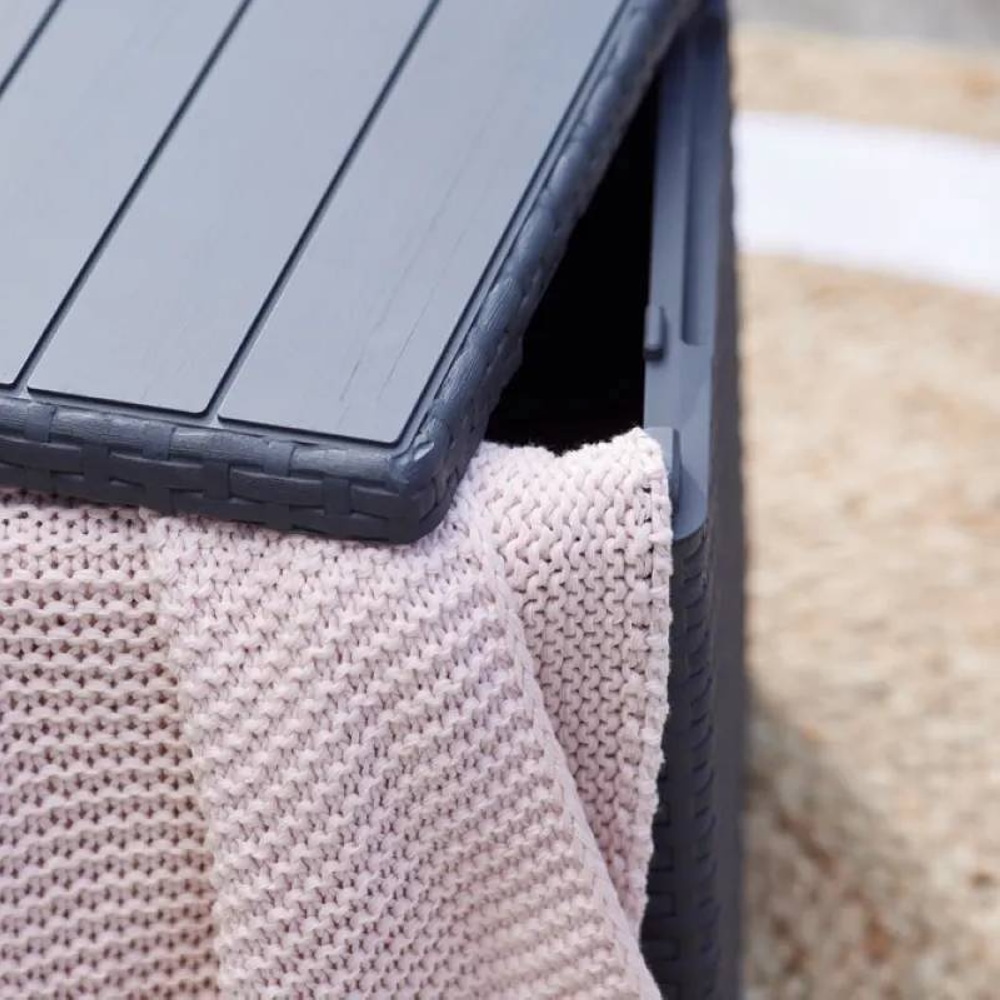 Стол ящик для хранения Keter Vigo Storage Box 50л Графит
