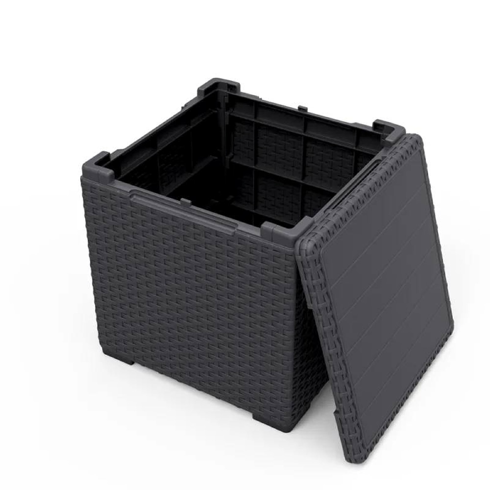 Стол ящик для хранения Keter Vigo Storage Box 50л Графит